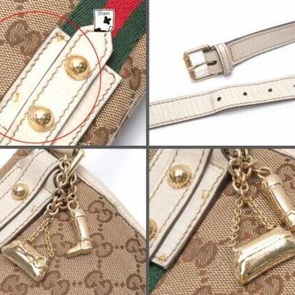 💎✨STUNNING✨💎GUCCI Charm GG Shoulder Bag - Picture 11 of 13